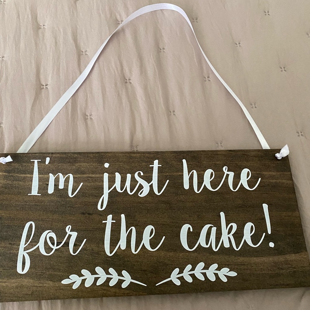 Wedding sign
